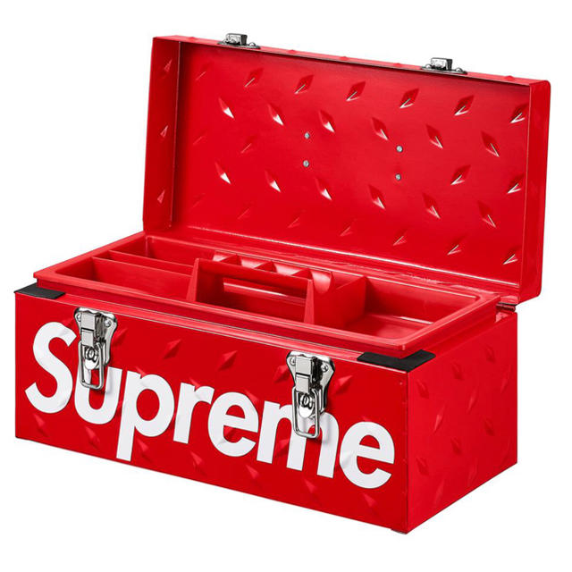 Supreme(シュプリーム)のSupreme 18fw tool box 赤 インテリア/住まい/日用品のオフィス家具(オフィス収納)の商品写真