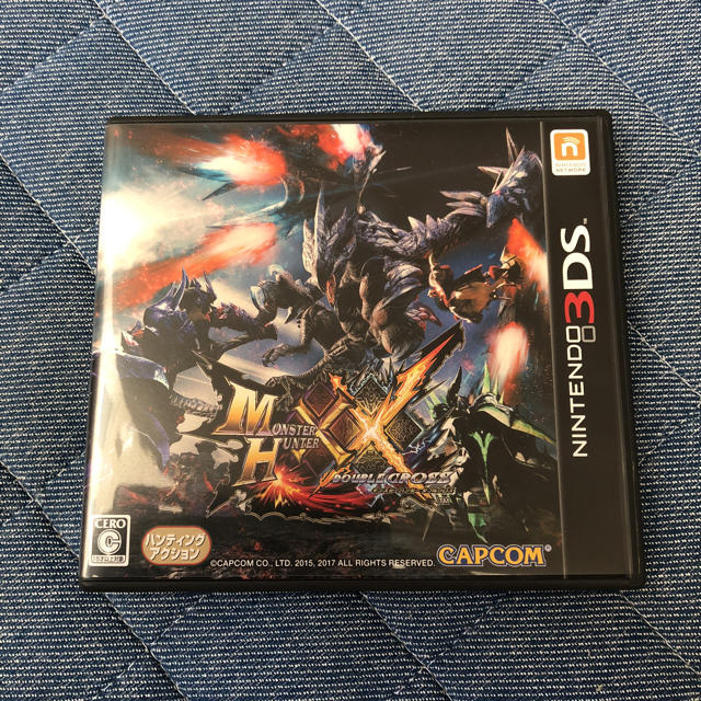 CAPCOM(カプコン)の【中古】モンスタハンターダブルクロス3DS エンタメ/ホビーのゲームソフト/ゲーム機本体(携帯用ゲームソフト)の商品写真