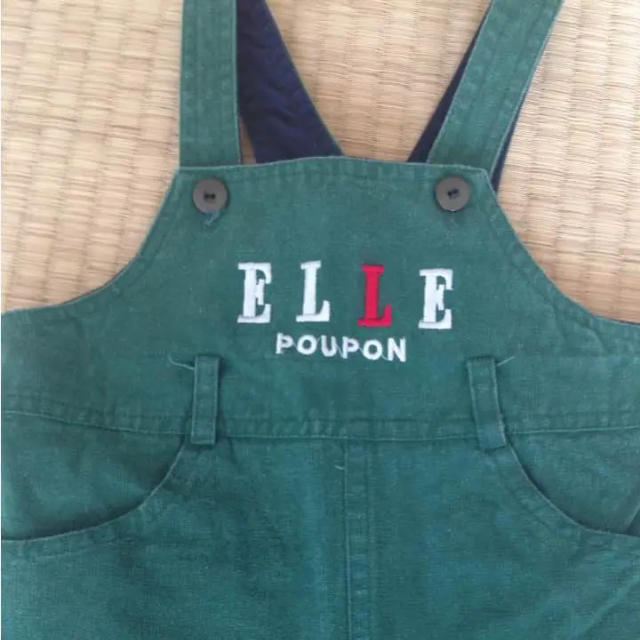 ELLE(エル)のELLE 90サイズ オーバーオール キッズ/ベビー/マタニティのキッズ服男の子用(90cm~)(パンツ/スパッツ)の商品写真