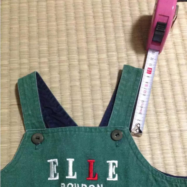 ELLE(エル)のELLE 90サイズ オーバーオール キッズ/ベビー/マタニティのキッズ服男の子用(90cm~)(パンツ/スパッツ)の商品写真