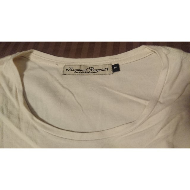 Raymond Basquiat(レイモンドバスキア)のメンズ7分袖プリントTシャツ M メンズのトップス(Tシャツ/カットソー(七分/長袖))の商品写真