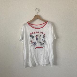 トミーヒルフィガー(TOMMY HILFIGER)のtommy hilfiger リンガーTシャツ(Tシャツ(半袖/袖なし))