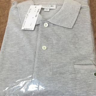 ラコステ(LACOSTE)のラコステ 胸ポケット ポロシャツ 新品 XL 日本ラコステ　日本製(ポロシャツ)