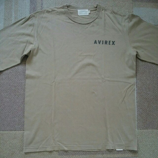 AVIREX(アヴィレックス)のAVIREX(アヴィレックス) スカルロングスリーブカットソー　表示サイズ:L メンズのトップス(Tシャツ/カットソー(七分/長袖))の商品写真