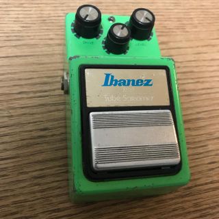 アイバニーズ(Ibanez)のTS9黒ラベル 1982年製オリジナル (エフェクター)