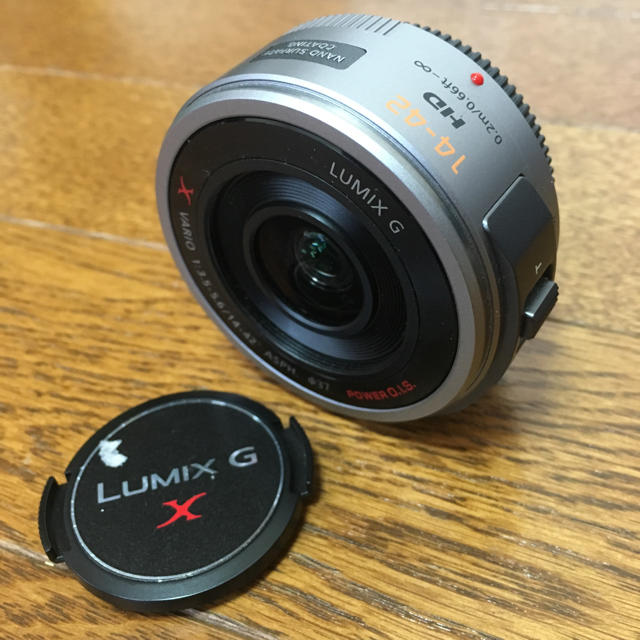 ホワイト Panasonic レンズセットの通販 by がっちゃんs shop ...