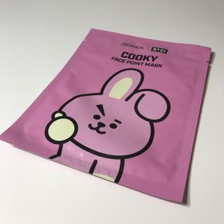 ボウダンショウネンダン(防弾少年団(BTS))のメディヒール MEDIHEAL BT21 COOKY フェイス ポイントマスク(パック/フェイスマスク)