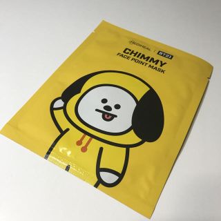 ボウダンショウネンダン(防弾少年団(BTS))のメディヒール MEDIHEAL BT21 CHIMMY フェイス ポイントマスク(パック/フェイスマスク)