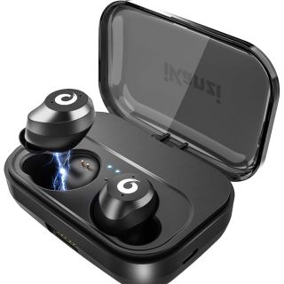 進化版 IPX7完全防水 Bluetooth 5.0 ワイヤレスイヤホン(ヘッドフォン/イヤフォン)