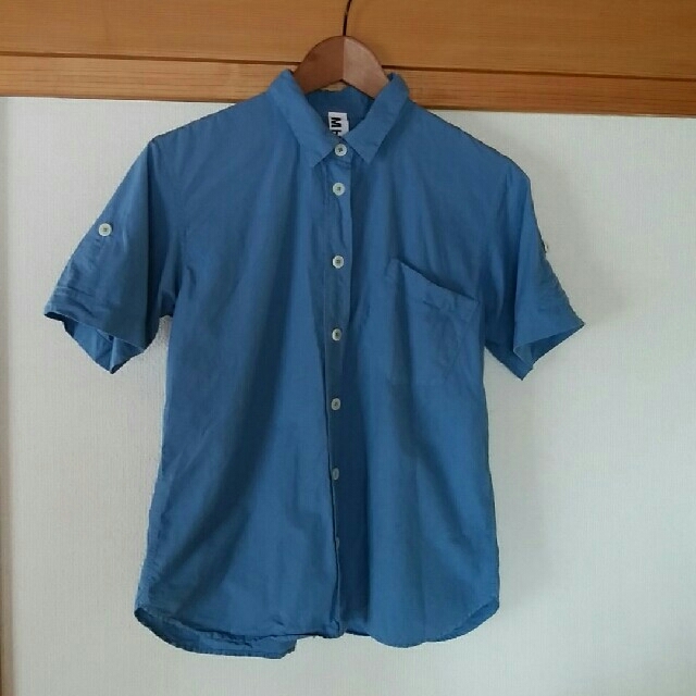 MARGARET HOWELL(マーガレットハウエル)のMHLのシャツ　レディースサイズ1 レディースのトップス(シャツ/ブラウス(長袖/七分))の商品写真