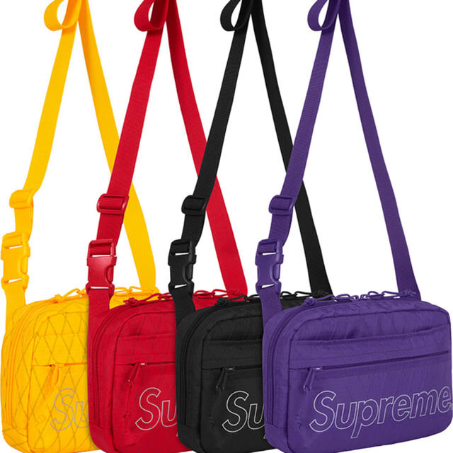最安 supreme shoulder bag 黒 NIKE 1