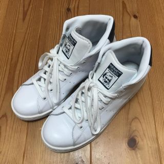 アディダス(adidas)のadidas スタンスミス ミッドカットスニーカー 24.5cm(スニーカー)