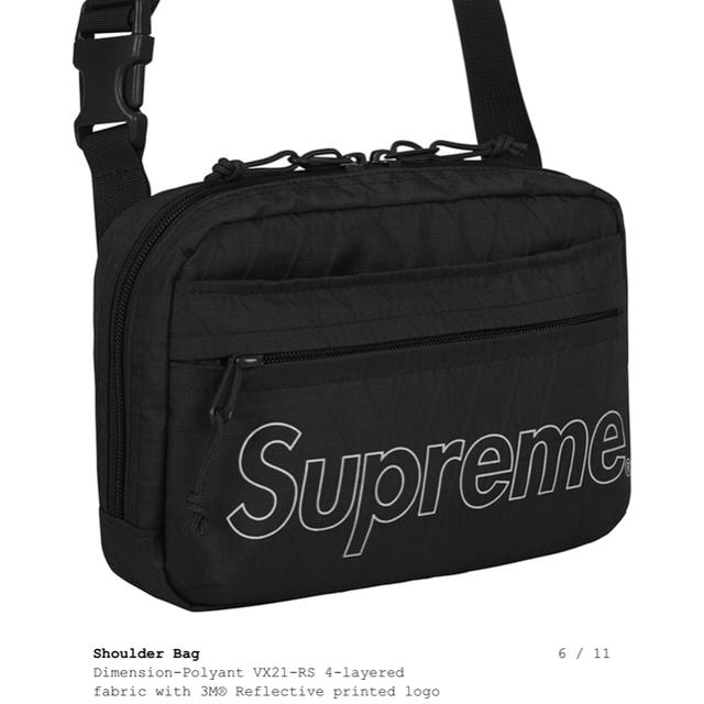 最安 supreme shouder bag 黒 NIKE