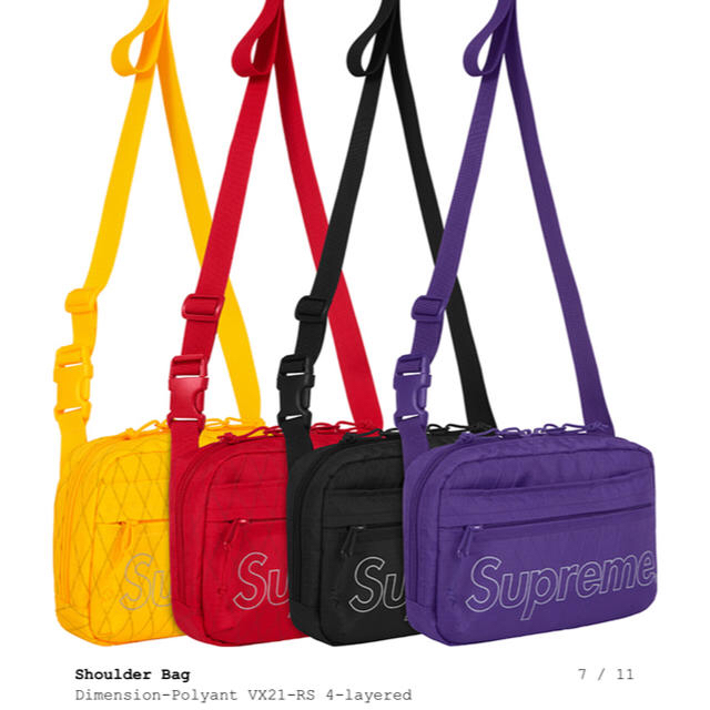 最安 supreme shouder bag 黒 NIKE 1