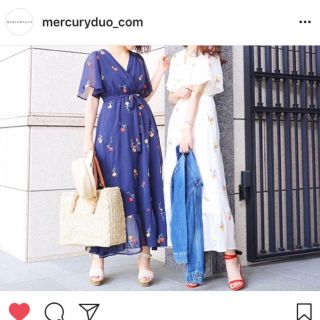 マーキュリーデュオ(MERCURYDUO)のマーキュリーデュオ♡マキシワンピ(ロングワンピース/マキシワンピース)