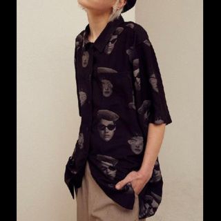 コムデギャルソン(COMME des GARCONS)のM＋Studios 開襟シャツ 柄シャツ(シャツ)