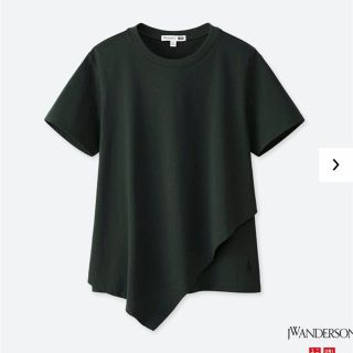 ユニクロ(UNIQLO)のユニクロUNIQLOラッフルTサイズXL新品未使用タグ付(Tシャツ(半袖/袖なし))