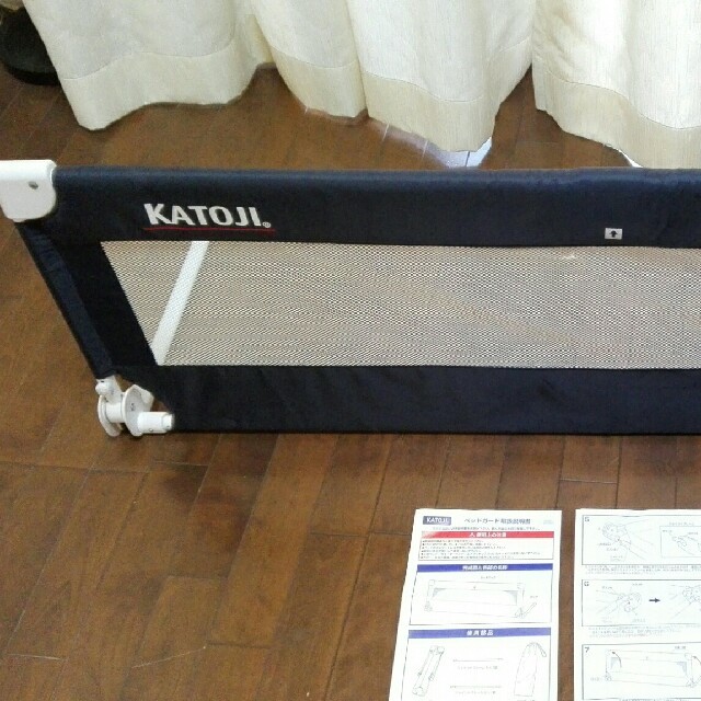KATOJI - カトージ ベッドガード 130cm ベビー 赤ちゃんの落下防止の通販 by ガーデン's shop｜カトージならラクマ