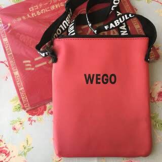 ウィゴー(WEGO)のセブンティーン【付録】WEGOのレザー調ミニショルダーバッグ《未開封》(ショルダーバッグ)