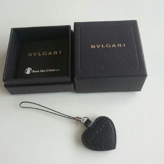 ブルガリ(BVLGARI)のBVLGARIハート型ストラップ(キーホルダー)