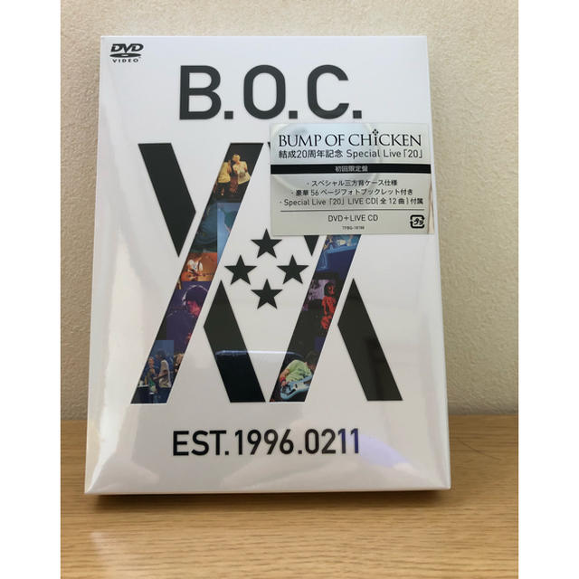 BUMP OF CHICKEN Special Live「20」初回限定盤DVD