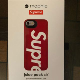 シュプリーム(Supreme)のsupreme  iPhoneの7.8 juice pack air (iPhoneケース)