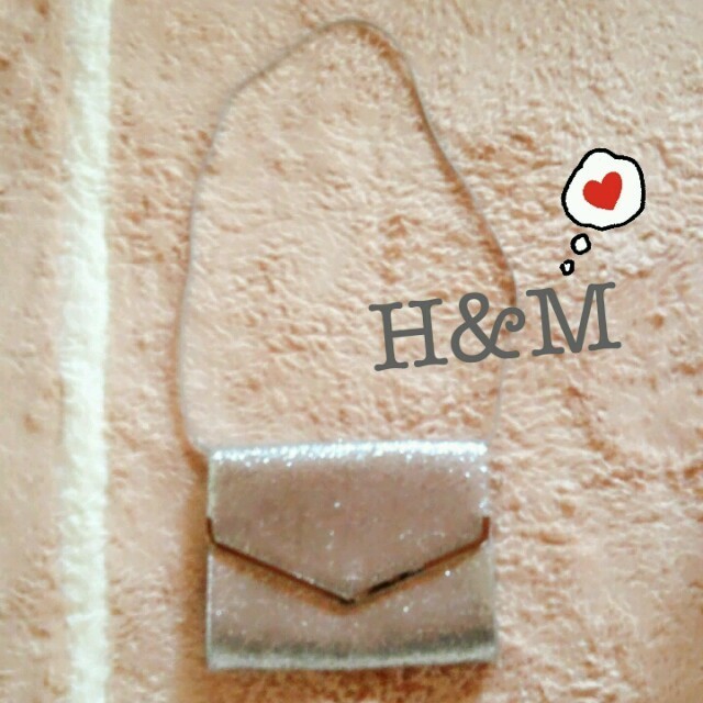 H&M(エイチアンドエム)のH&M*ラメbag レディースのバッグ(ショルダーバッグ)の商品写真