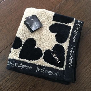 サンローラン(Saint Laurent)の【新品】イヴサンローラン タオルハンカチ(ハンカチ)