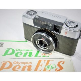 オリンパス(OLYMPUS)のオリンパス【OLYMPUS PEN EES F2.8 】取説付♪完動品！(フィルムカメラ)