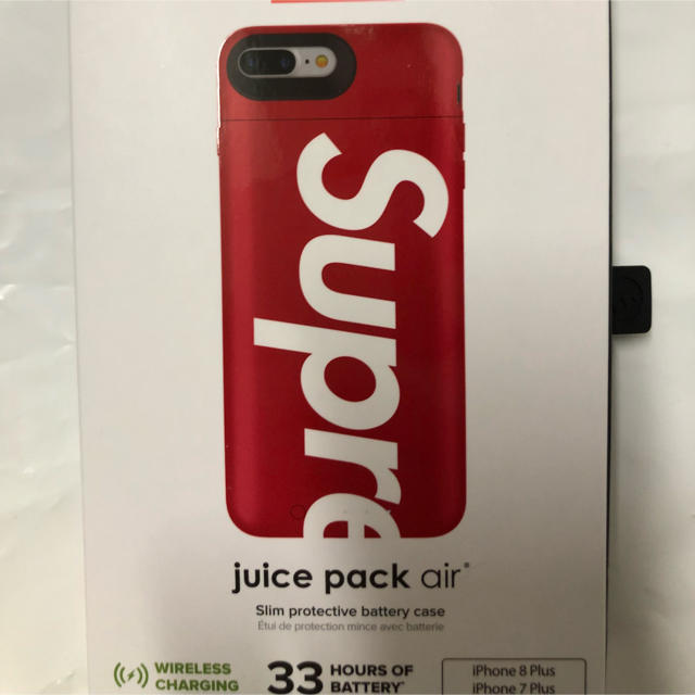 Supreme(シュプリーム)のiPhone 8 plus mophie juice pack air スマホ/家電/カメラのスマホアクセサリー(iPhoneケース)の商品写真