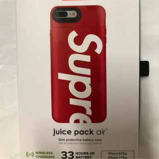 シュプリーム(Supreme)のiPhone 8 plus mophie juice pack air(iPhoneケース)