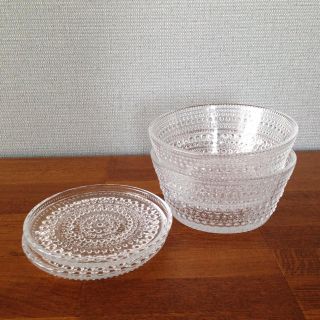 イッタラ(iittala)のiittala イッタラ カステヘルミ ボウル230ml &プレート10cm(食器)