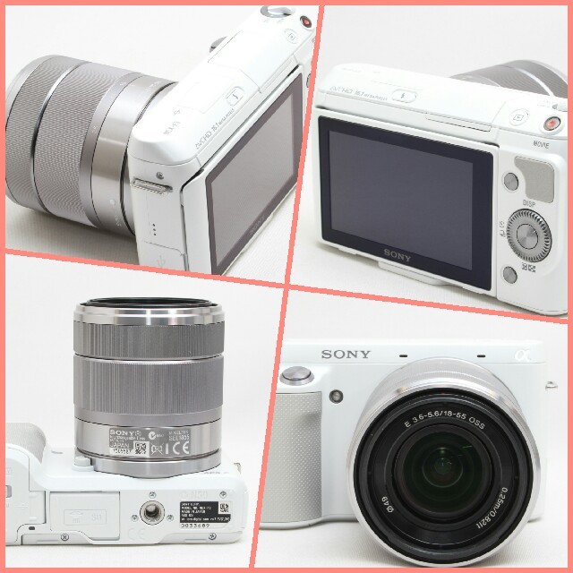 ◆Wi-Fi SD付き◆自撮りやフルHD動画に対応◆SONY α NEX F3