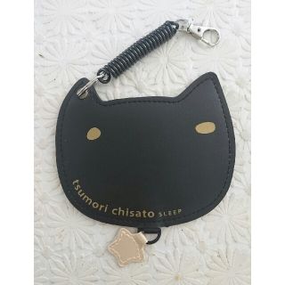 ツモリチサト(TSUMORI CHISATO)のTSUMORI CHISATO黒猫パスケース(名刺入れ/定期入れ)