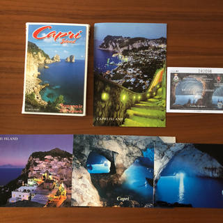 イタリア カプリ島 青の洞窟 ポストカード(その他)
