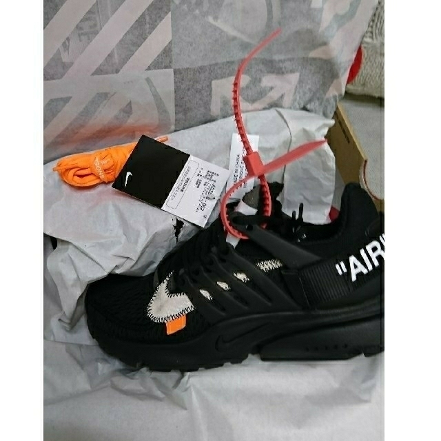 NIKE(ナイキ)のNike off white presto ナイキ プレスト オフホワイト 25 メンズの靴/シューズ(スニーカー)の商品写真