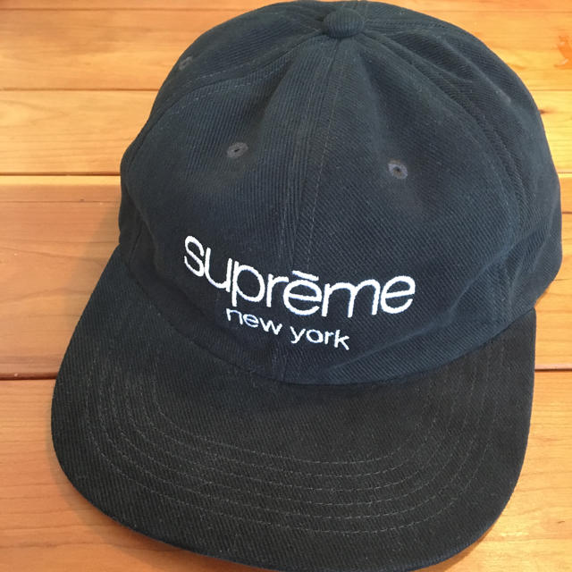 Supreme  Classic logo cap 18SS