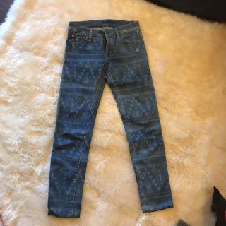 デニムアンドサプライラルフローレン(Denim & Supply Ralph Lauren)のデニム＆サプライ ネイティブ柄スキニージーンズ(デニム/ジーンズ)