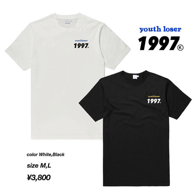 1997 Tシャツ youth loser 黒Tの通販 by supsunn|ラクマ 1997 Tシャツ youth loser 黒Tの通販 by supsunn|ラクマ