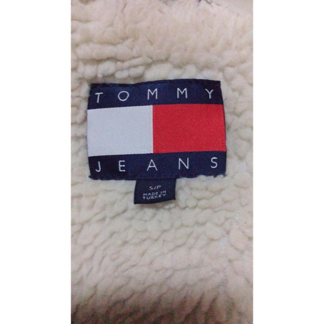 TOMMY(トミー)のももたろう様専用 【超希少Sサイズ】 TOMMY JEANS ボアジャケット メンズのジャケット/アウター(Gジャン/デニムジャケット)の商品写真