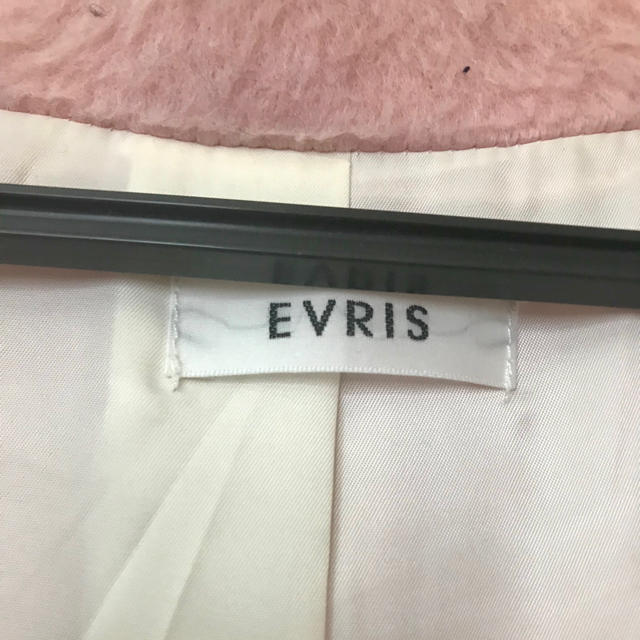 EVRIS(エヴリス)のピンクコート EVRIS  レディースのジャケット/アウター(ロングコート)の商品写真