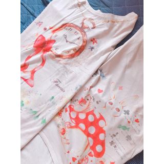 フェイバリット(Favorite)の【最終値下げ!!】Favorite フェイバリット  うさぎトップス 2枚セット(Tシャツ(半袖/袖なし))