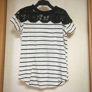 ザラ(ZARA)のZARA Tシャツ カットソー トップス(Tシャツ(半袖/袖なし))