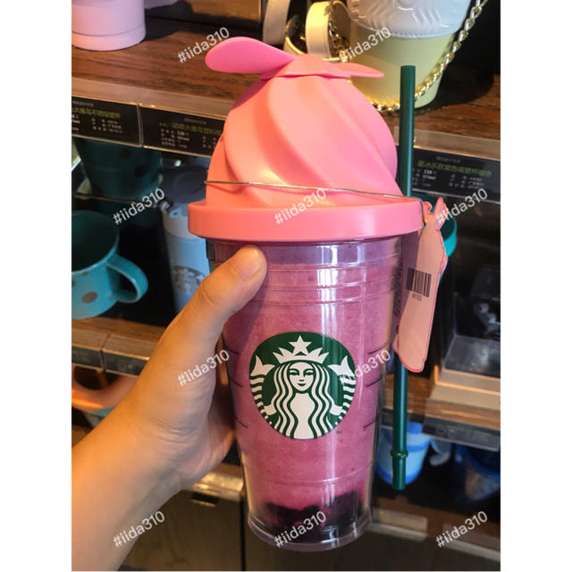 Starbucks Coffee - スターバックス 中国 フラペチーノ タンブラー ぶとう 扇風機付きの通販 by スターバックス中国代行