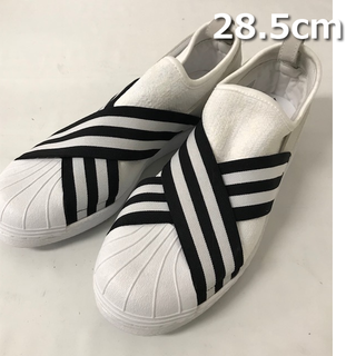 アディダス(adidas)の【28.5】 アディダス スーパースター スリッポン 白 新品 180607(スニーカー)