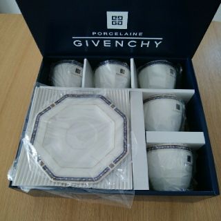 ジバンシィ(GIVENCHY)の＊未使用＊GIVENCHY コーヒーカップ 5客セット(グラス/カップ)