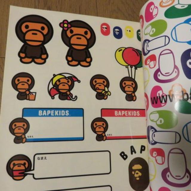 A BATHING APE(アベイシングエイプ)の新品☆BAPE KIDS　2007春夏　ムック本　付録付き♪ エンタメ/ホビーの雑誌(ファッション)の商品写真