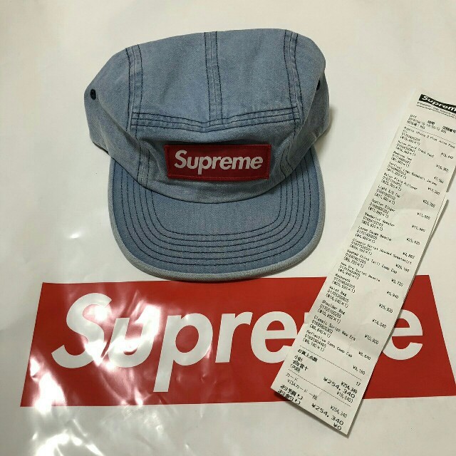 Supreme(シュプリーム)の送料込 Supreme Washed Chino twill camp cap メンズの帽子(キャップ)の商品写真