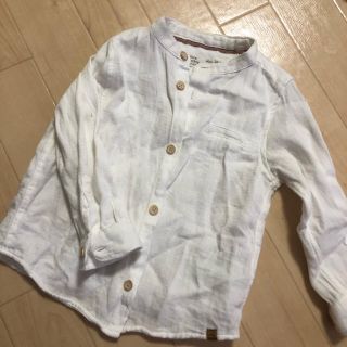 ザラキッズ(ZARA KIDS)のZARA baby boy コットンシャツ(シャツ/カットソー)