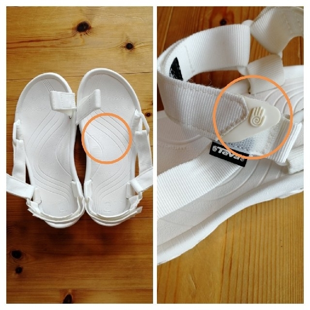 Teva(テバ)のTeva ハリケーン　XLT ホワイト メンズの靴/シューズ(サンダル)の商品写真